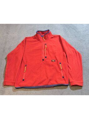 Gorpcore Dorky Dad Preppy Outdoorsy Polartec Trailsmith 1/4 Zip Fleece Medium